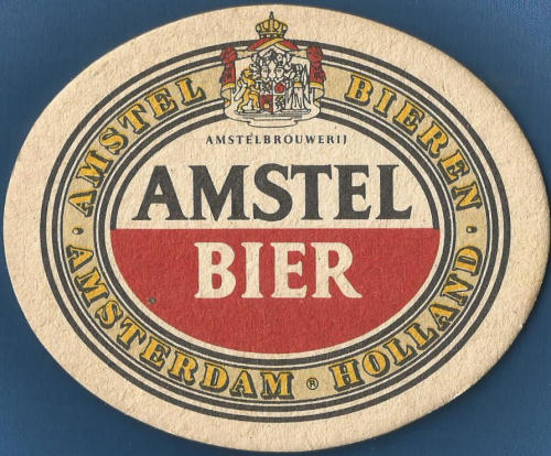 Amstel Beer Mat 3 Front