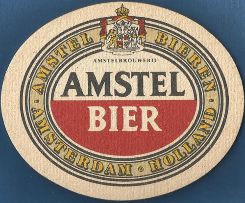 Amstel Beer Mat 3 Back