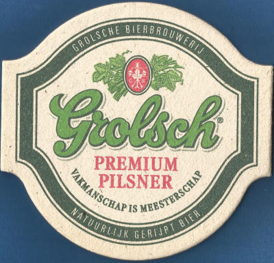 Grolsch Beer Mat 1 Front