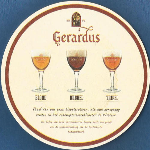 Gerardus Beer Mat 1 Back