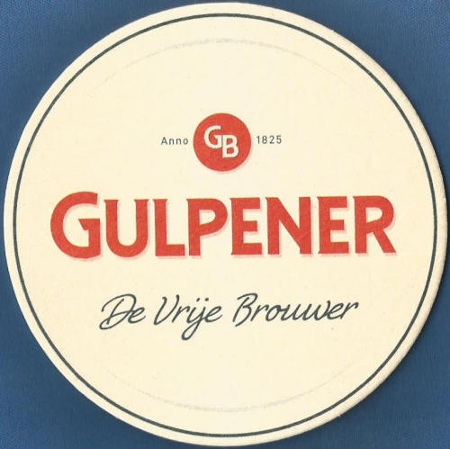 Gulpener Beer Mat 3 Front
