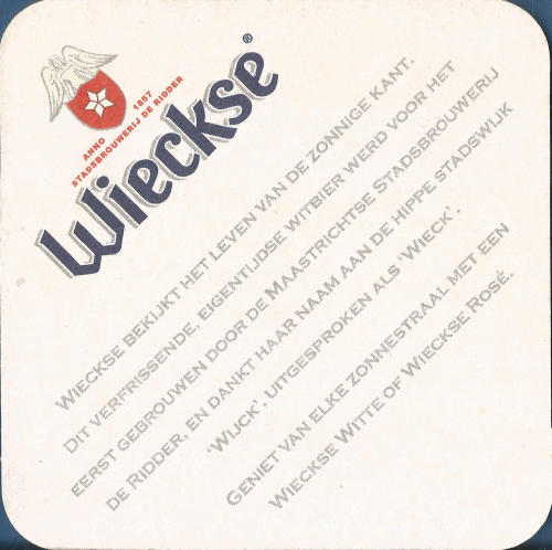 Wieckse Beer Mat