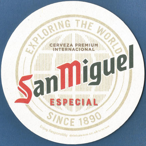 San Migual Beer Mat