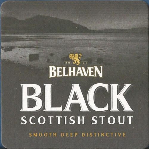 Belhaven Beer Mat 1 Back