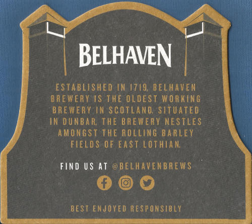 Belhaven Beer Mat