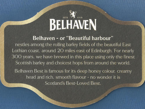 Belhaven Beer Mat