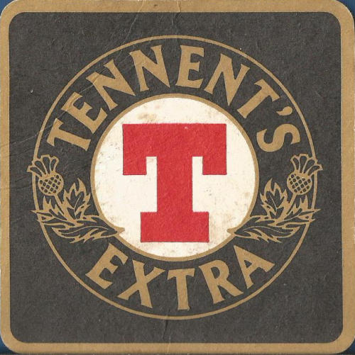 Tennents Beer Mat 1 Front