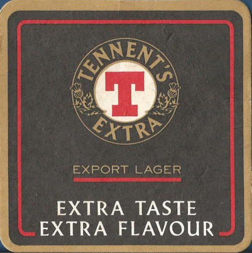 Tennents Beer Mat 1 Back