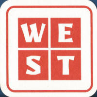 WEST Beer Mat 1 Front