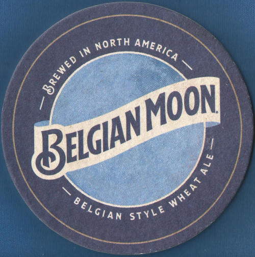 Belgian Moon Beer Mat 2 Front