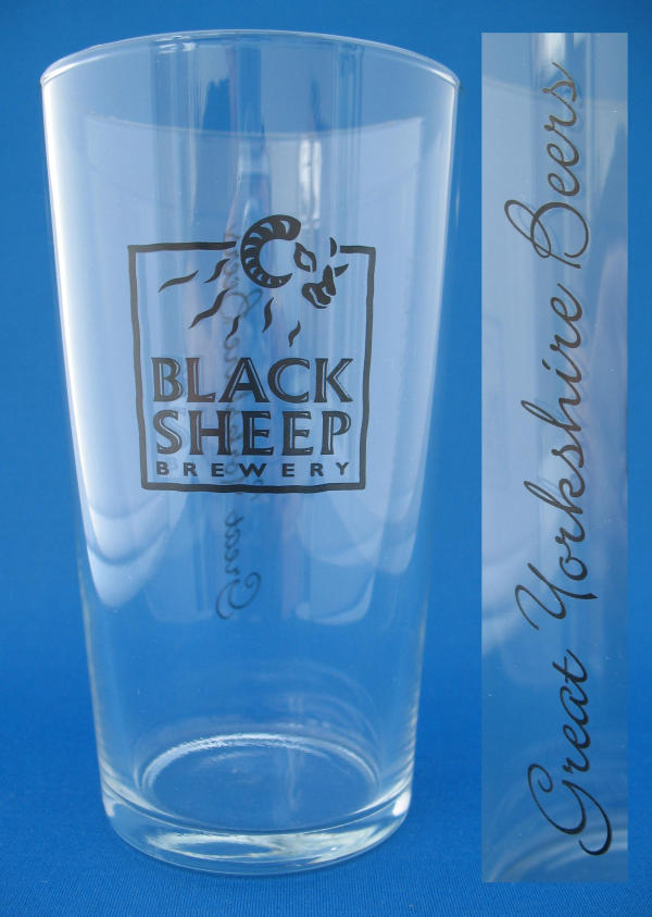 Black Sheep Beer Glass