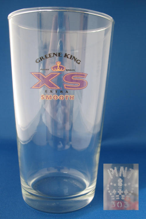 Greene King XS Beer Glass 000010B049