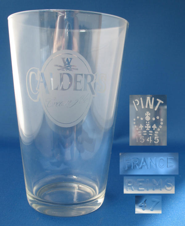 Calders Beer Glass 000014B049