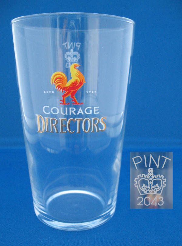 Courage Directors Beer Glass