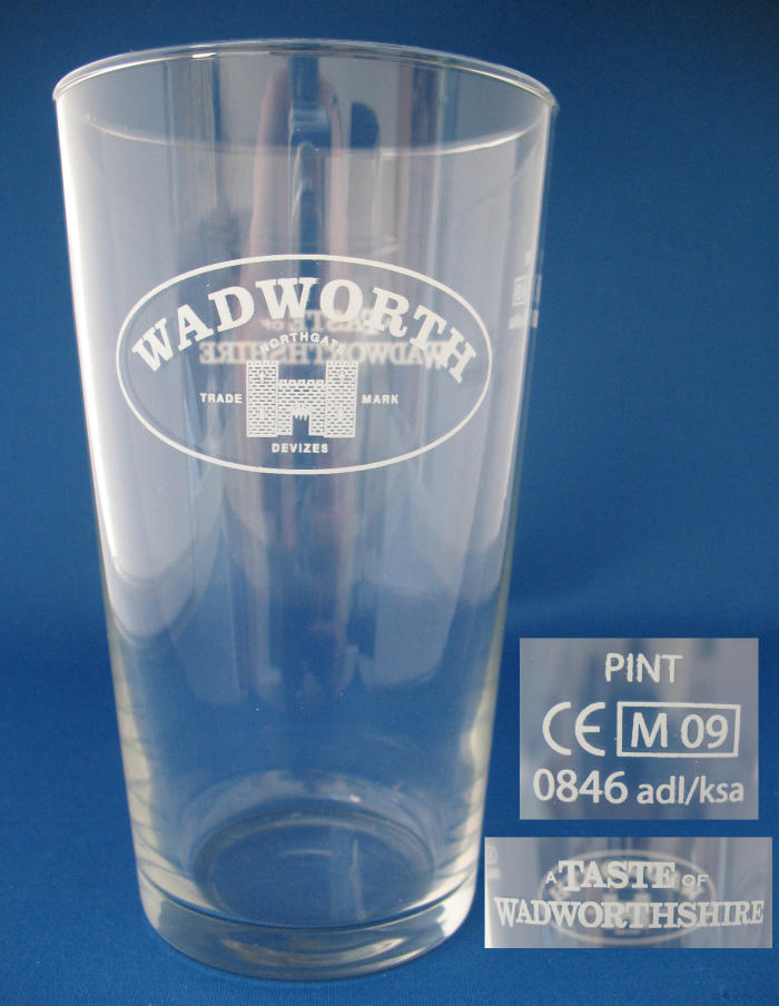 Wadworth Beer Glass 000025B022