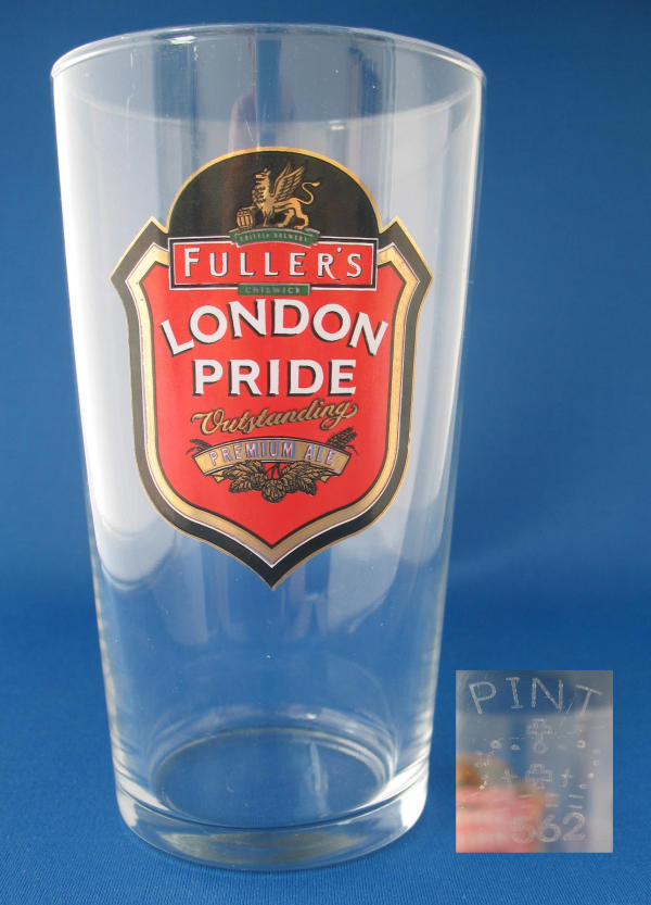 London Pride Beer Glass