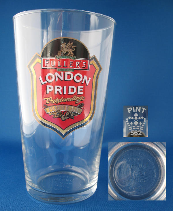 London Pride Beer Glass