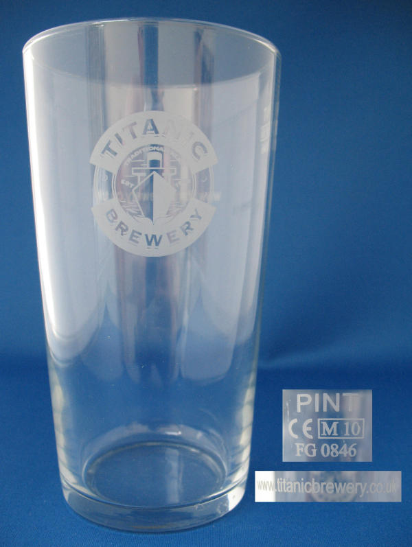 000034B022 Titanic Beer Glass