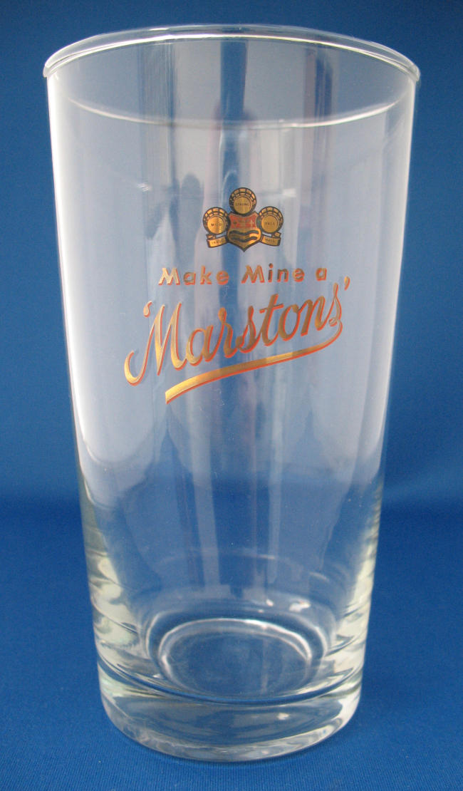 Marstons Beer Glass 000037B022