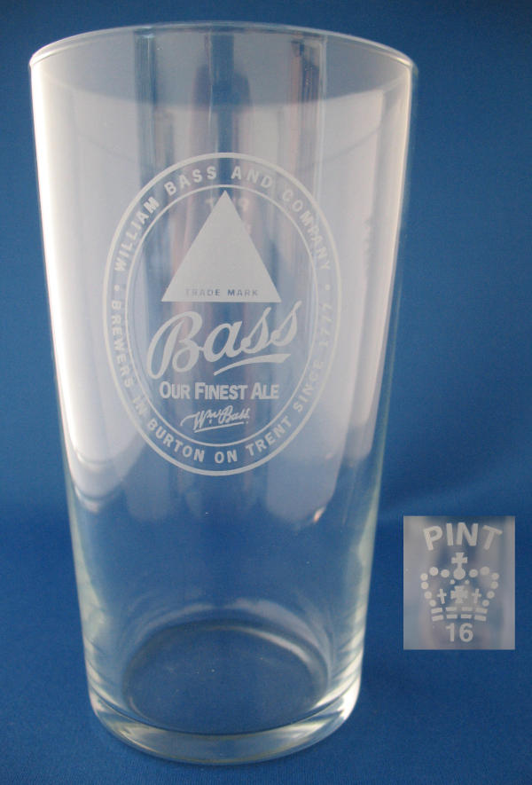 Bass Beer Glass 000038B012