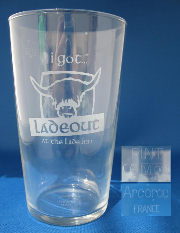 000047B012 Lade Inn Beer Glass