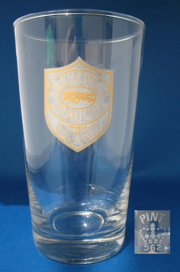 Brakspear Beer Glass 000051B012