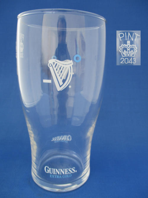Guinness Extra Cold Beer Glass