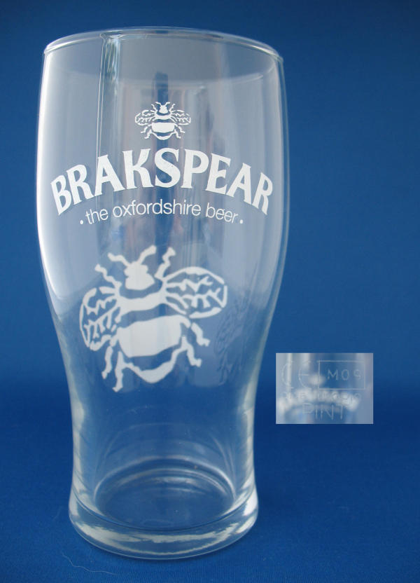 Brakspear Beer Glass 000081B036