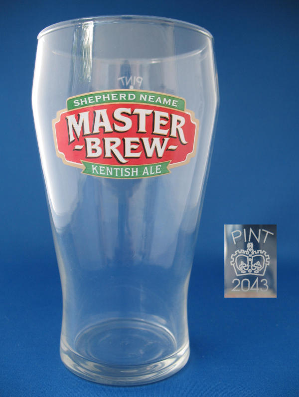 Master Brew Beer Glass