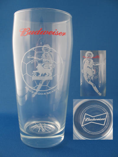 Budweiser Beer Glass 000129B009