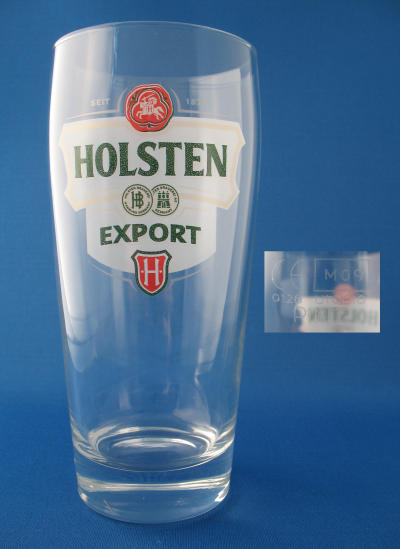 Holsten Export Beer Glass 000132B009