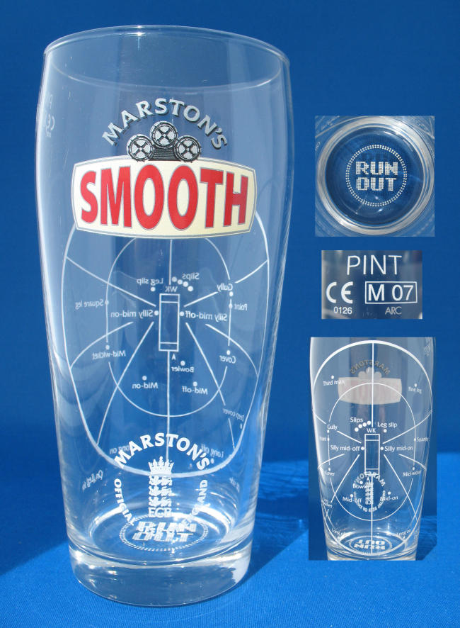Marstons Beer Glass 000133B009