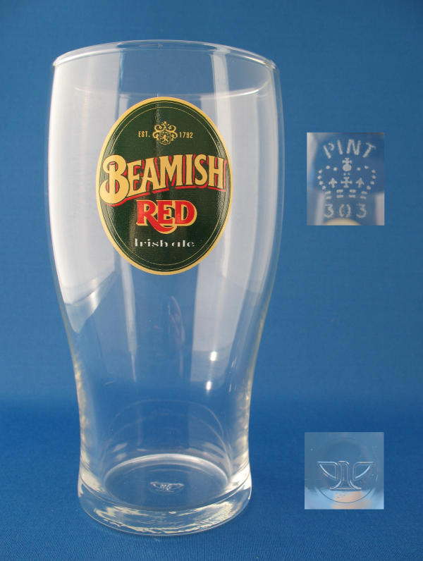 Beamish Beer Glass 000139B033