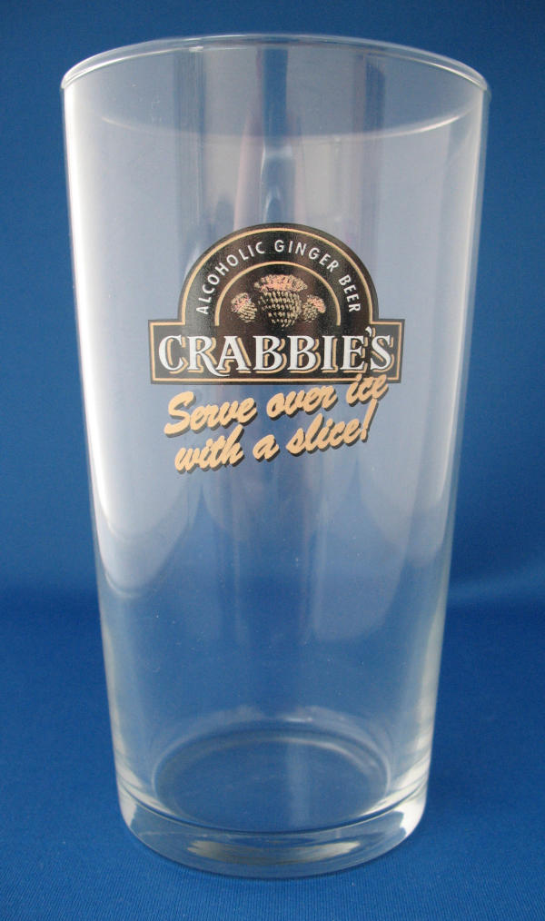 Crabbies Beer Glass 000148B033