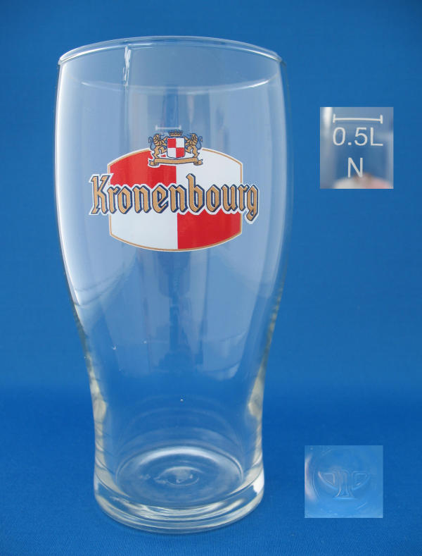 Kronenbourg Beer Glass