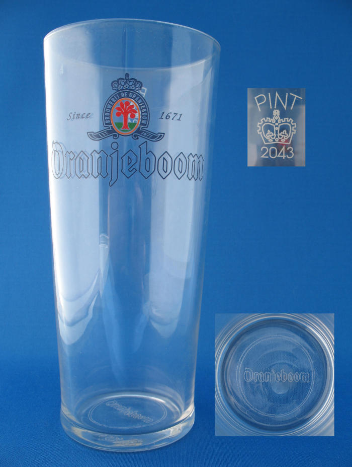 Oranjeboom Beer Glass 000162B046