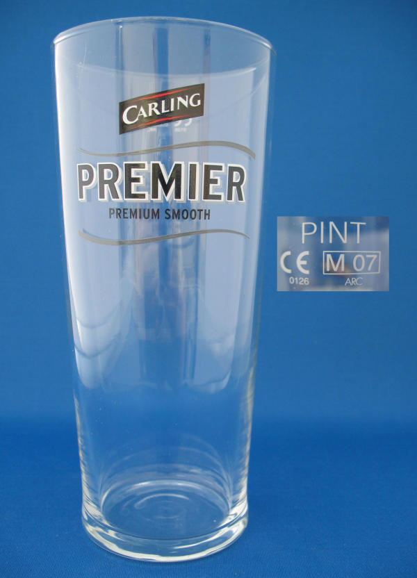Carling Beer Glass 000163B046