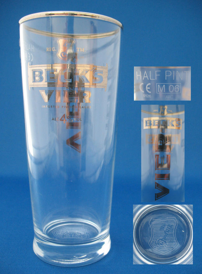 Beck's Vier Beer Glass 000170B046