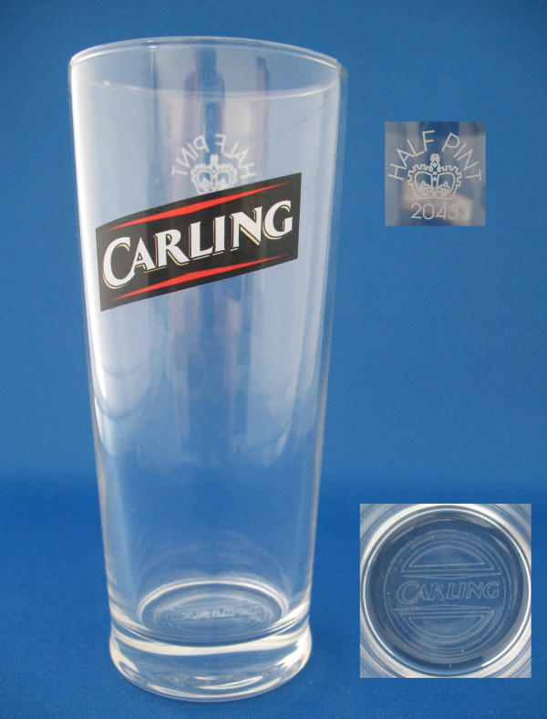 Carling Beer Glass 000171B046