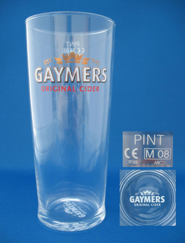 Gaymers Cider Glass 000177B027