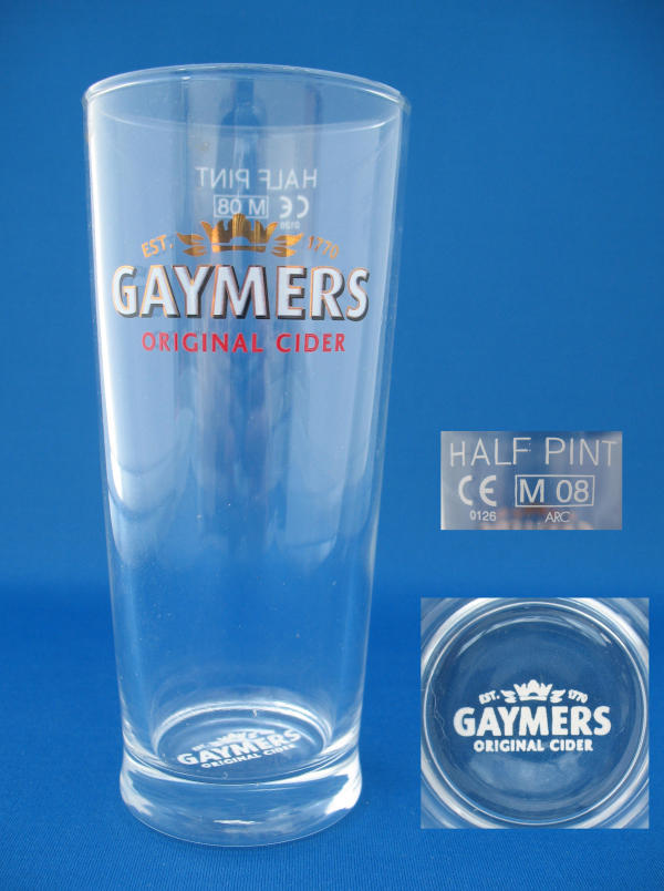 Gaymers Cider Glass 000186B027