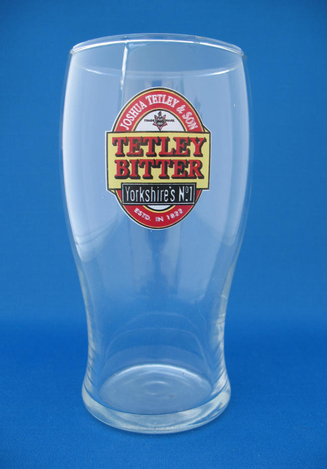 Tetley's Beer Glass