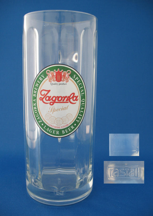 Zagorka Beer Glass 000192B042