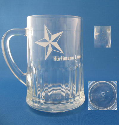 Hurlimann Beer Glass 000196B042