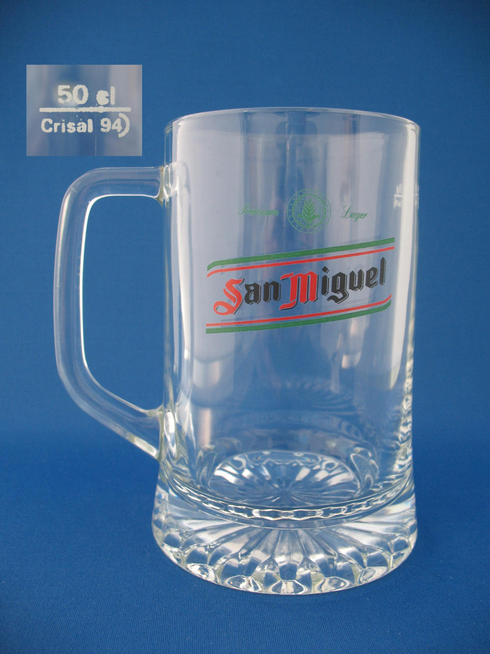 San Miguel Beer Glass 000199B042