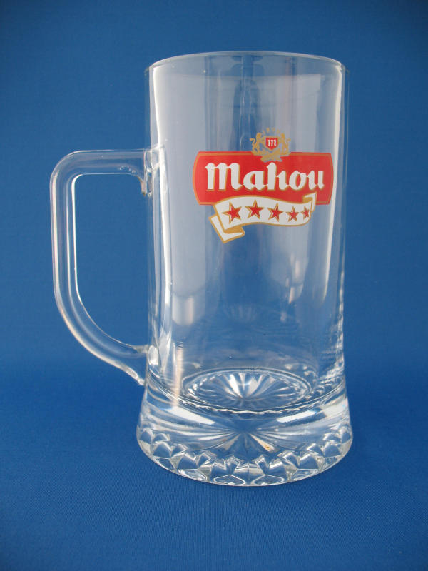 Mahou Beer Glass