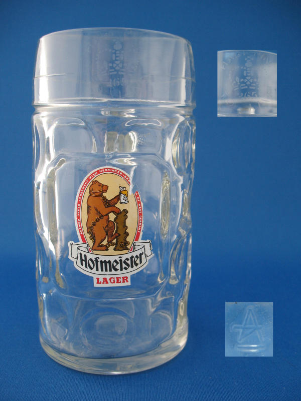 Hofmeister Beer Glass 000204B042