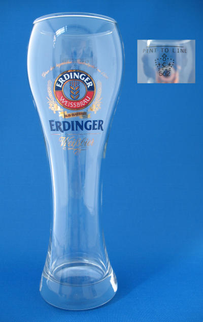 Erdinger Beer Glass 000205B004
