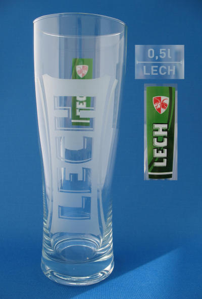 Lech Beer Glass