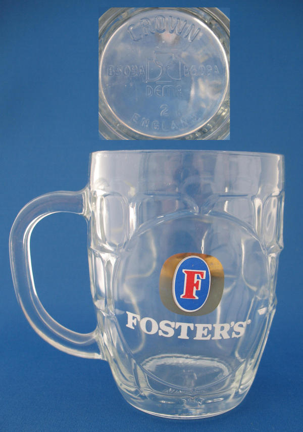 Fosters Beer Glass 000215B025